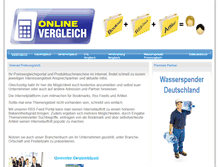 Tablet Screenshot of preisvergleich-rss.de